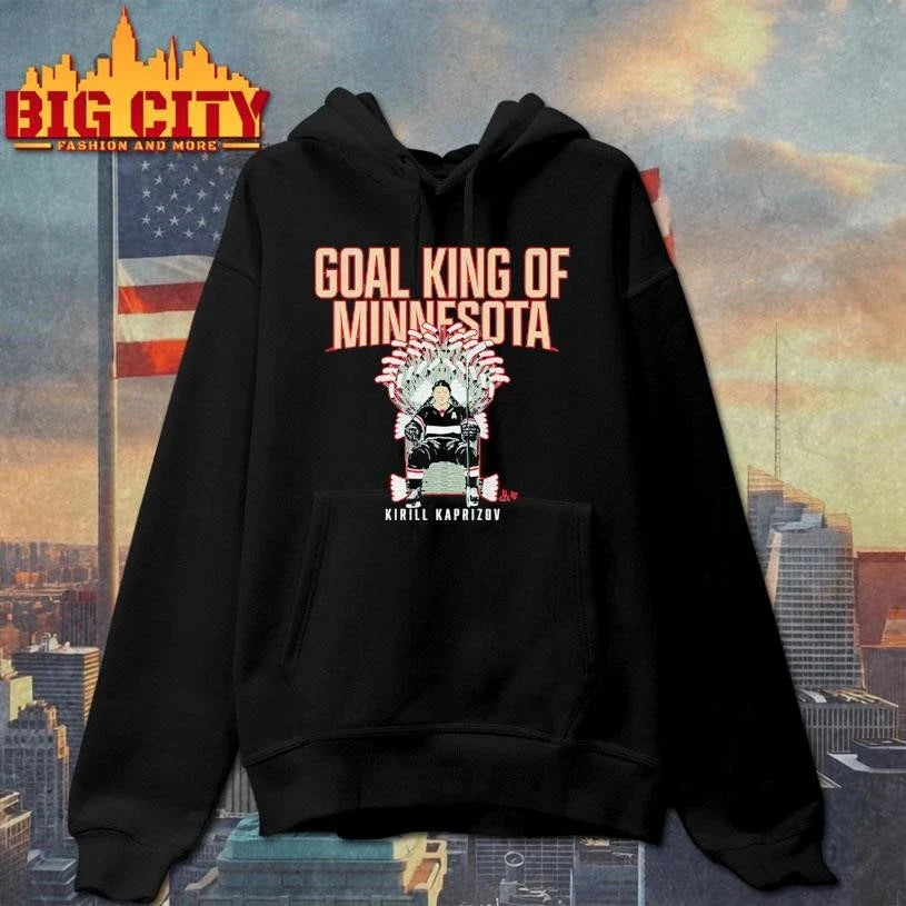 Kirill Kaprizov Goal King of Minnesota Shirt Unisex
