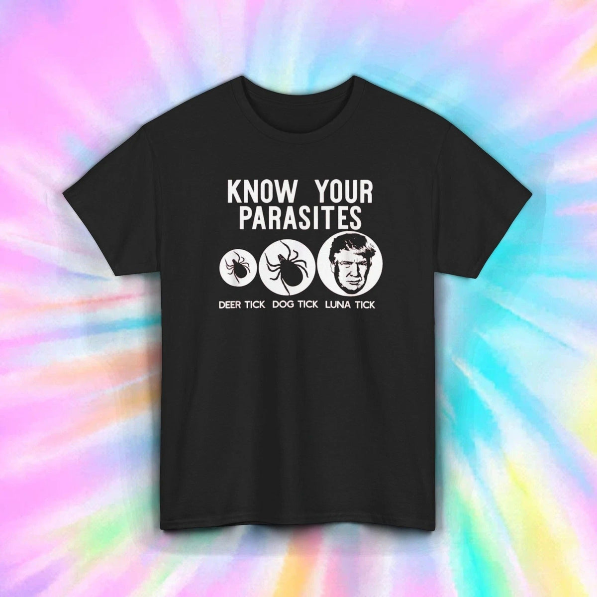 Know Your Parasites Shirt Funny Anti Trump Political Humor Graphic S-5XL Unisex
