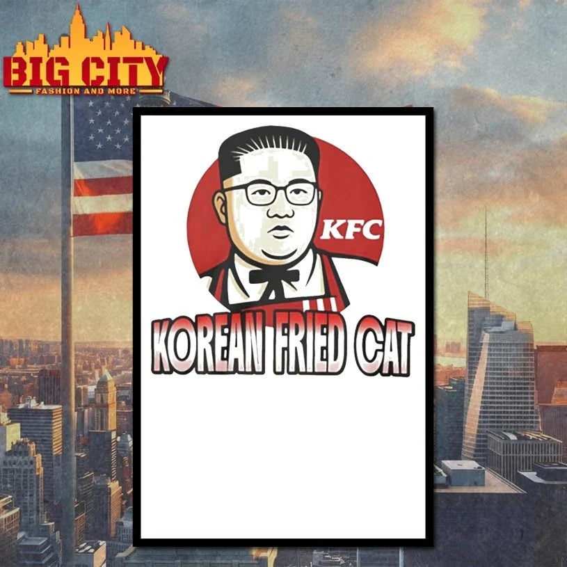 Korean Fried Cat Kim Jong Un Unisex