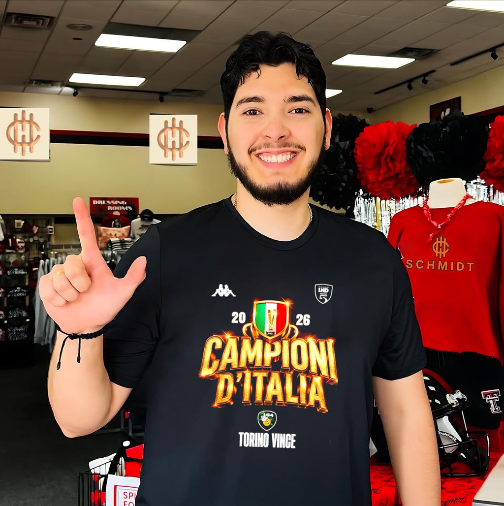L84 Torino Champions Of Italy 2026 Football Futsal One Team shirt