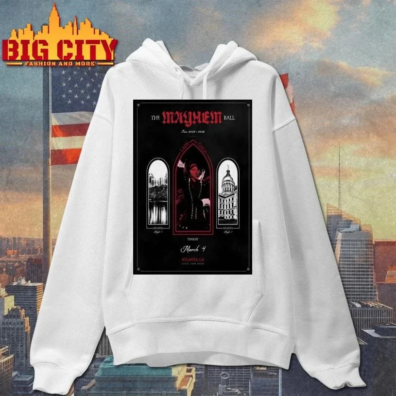 Lady Gaga 3 4 2026 Atlanta GA Poster Shirt Unisex