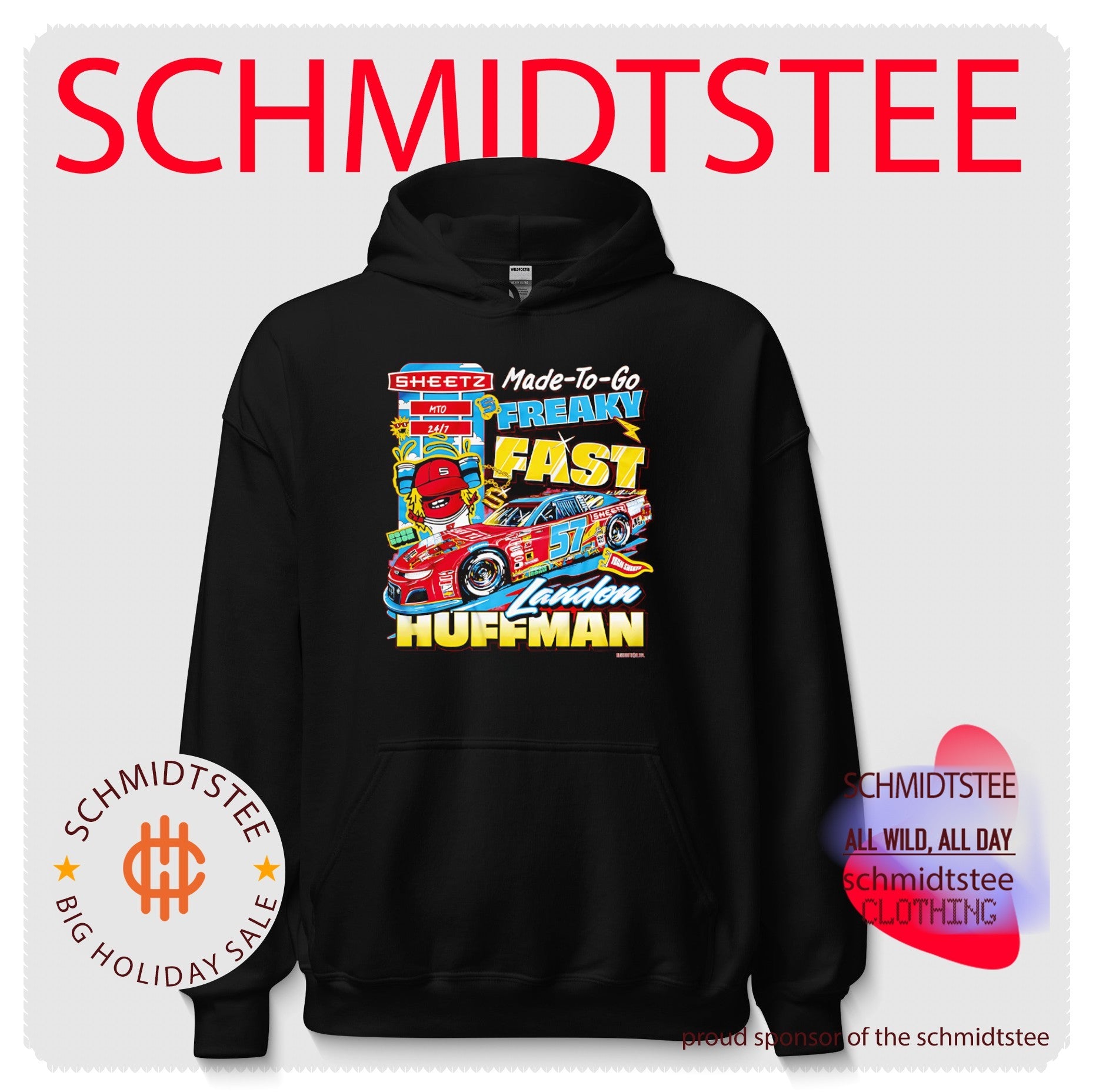 Landon Huffman Sheetz Made-to-Go Freaky Fast Racing shirt