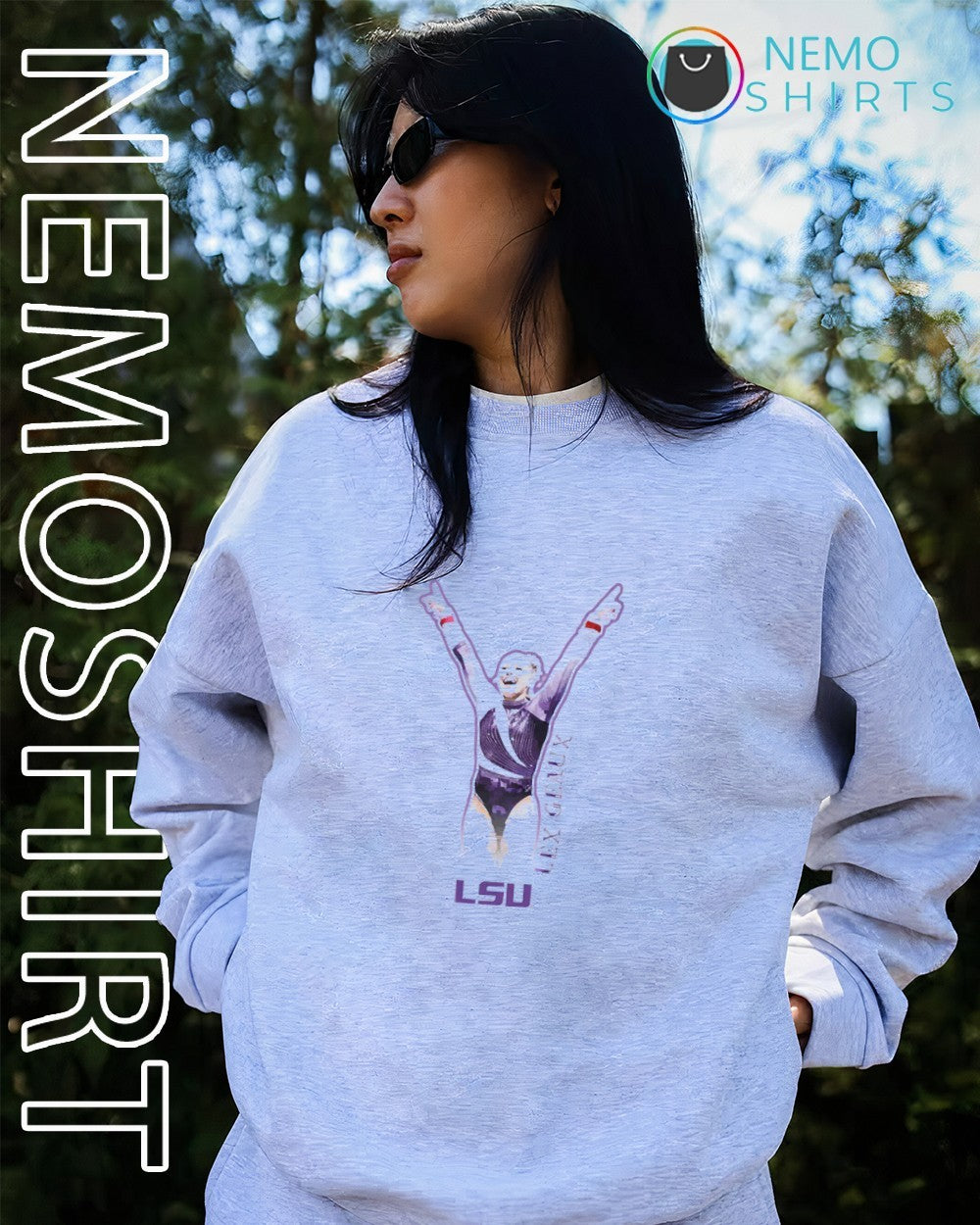 Lexi Zeiss Lex Geaux LSU gymnastics player shirt