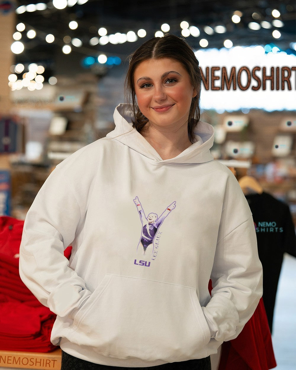 Lexi Zeiss Lex Geaux LSU gymnastics player shirt