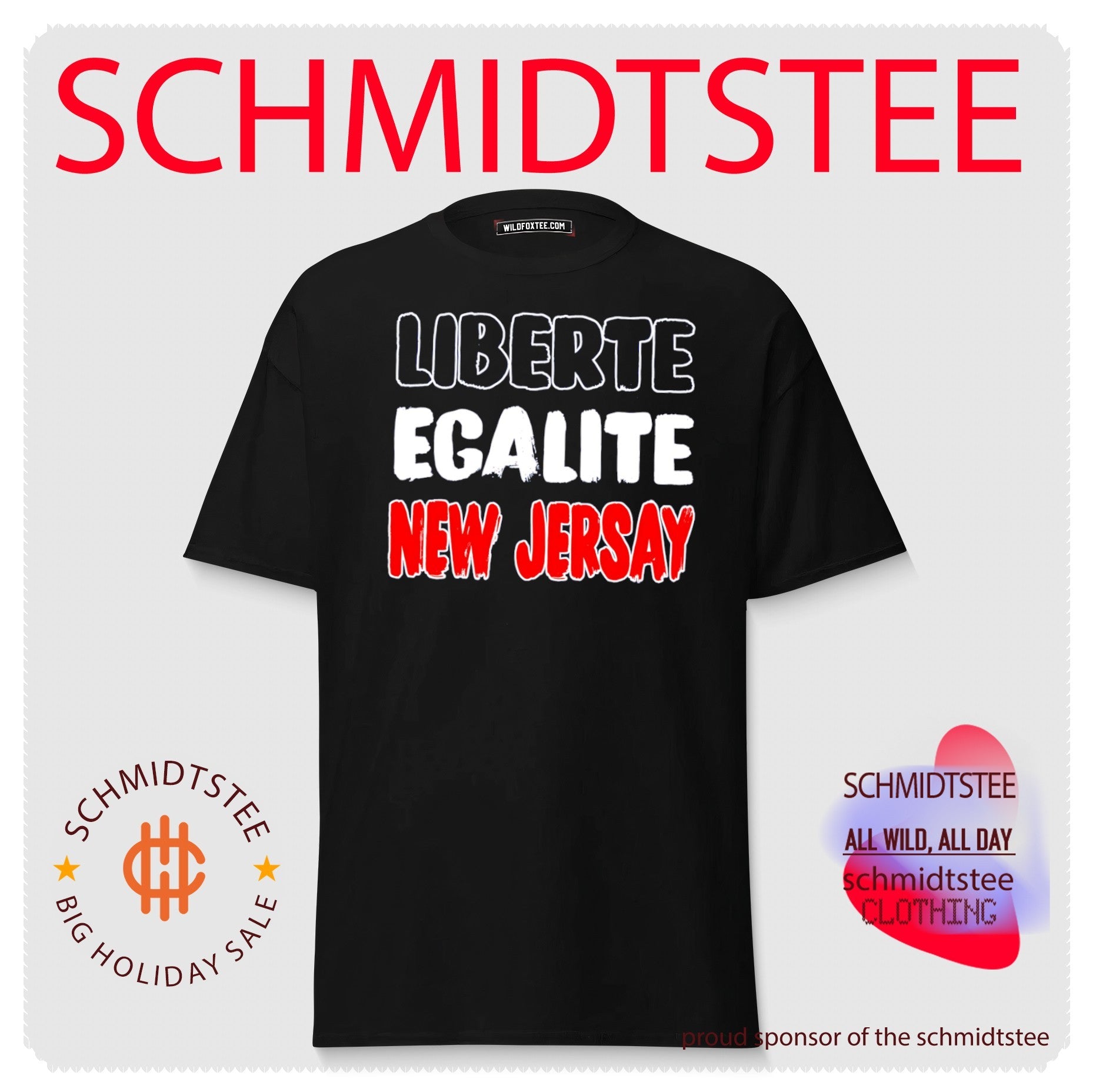 Liberte egalite New Jersay shirt