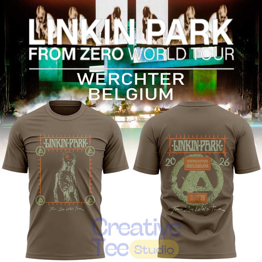 Linkin Park From Zero World Tour in Werchter at Werchter Parklife in Belgium Tee Hoodie