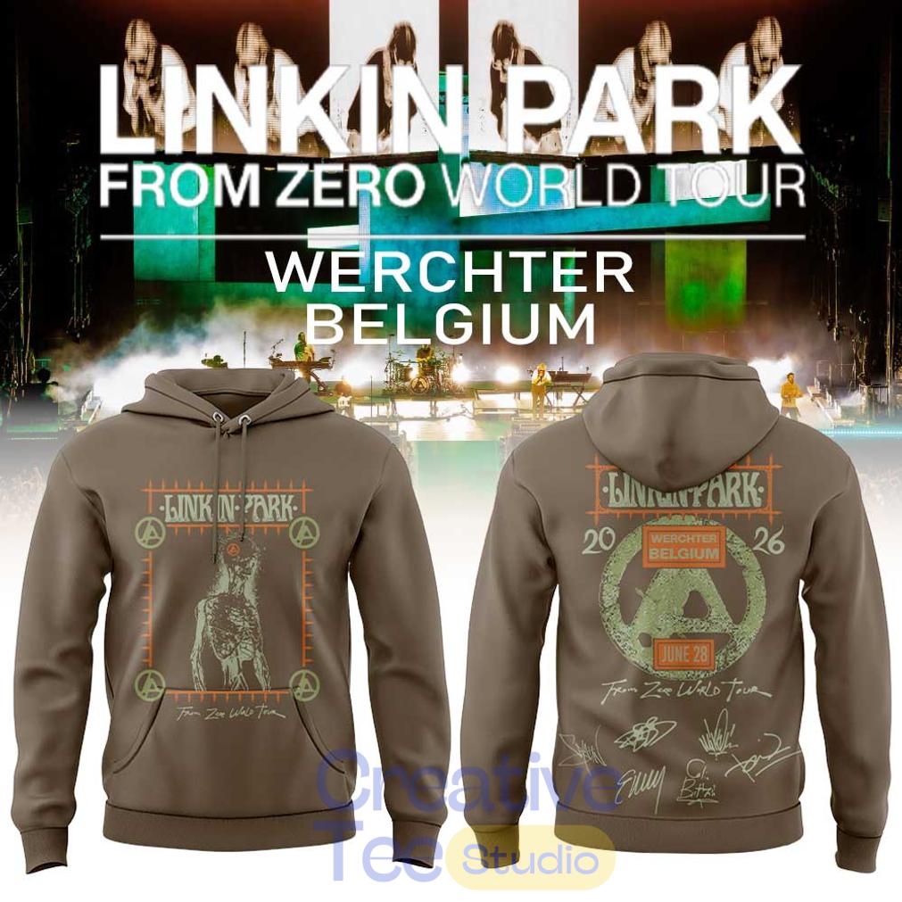 Linkin Park From Zero World Tour in Werchter at Werchter Parklife in Belgium Tee Hoodie