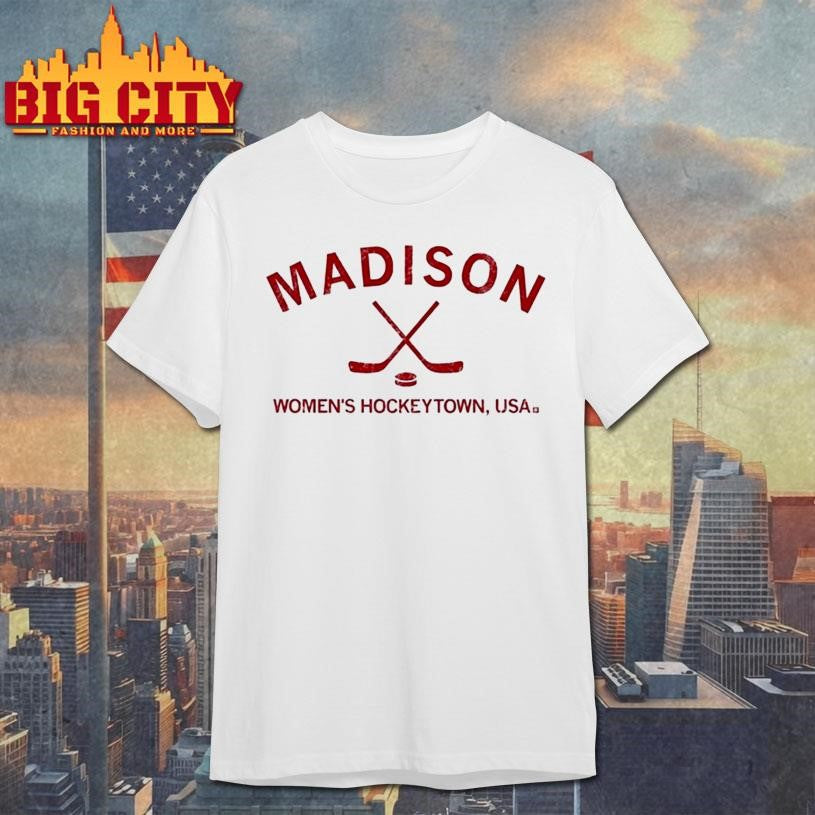 Madison Womens Hockeytown Usa Shirt Unisex
