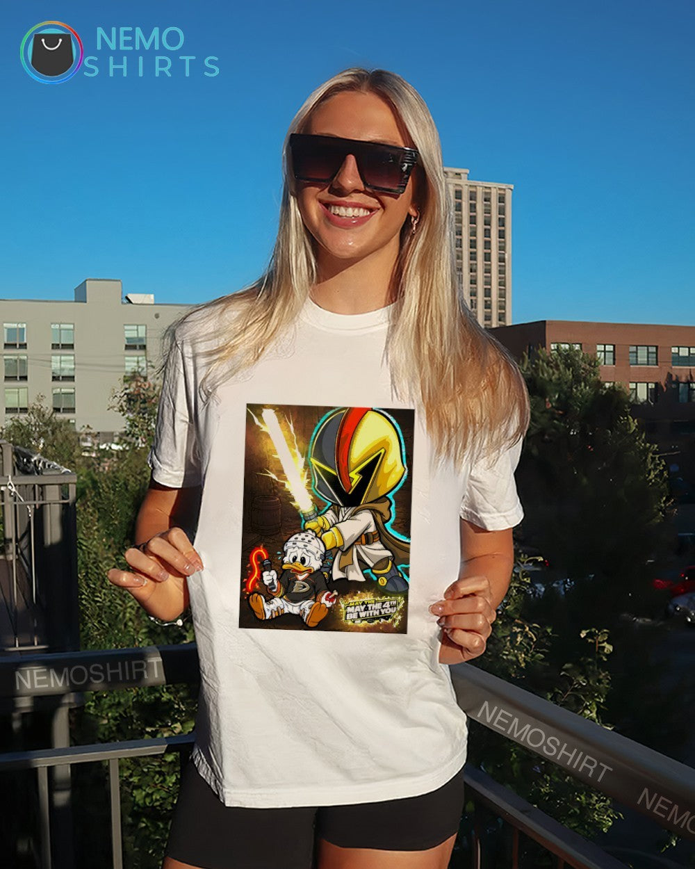 May the 4th be with you Vegas Golden Knights take on Anaheim Ducks shirt