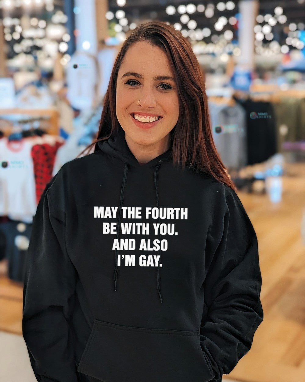 May the Fourth be with you and also I’m gay shirt