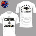 Mckendree Wrestling 2026 NCAA Women’s Wrestling National Champions Two Sided Shirt Unisex