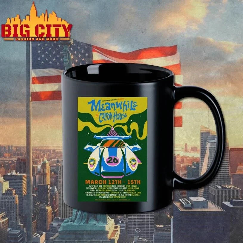 Meanwhile In Music Mar 12-15 2026 Colton House Hotel In Austin TX Poster Shirt Unisex