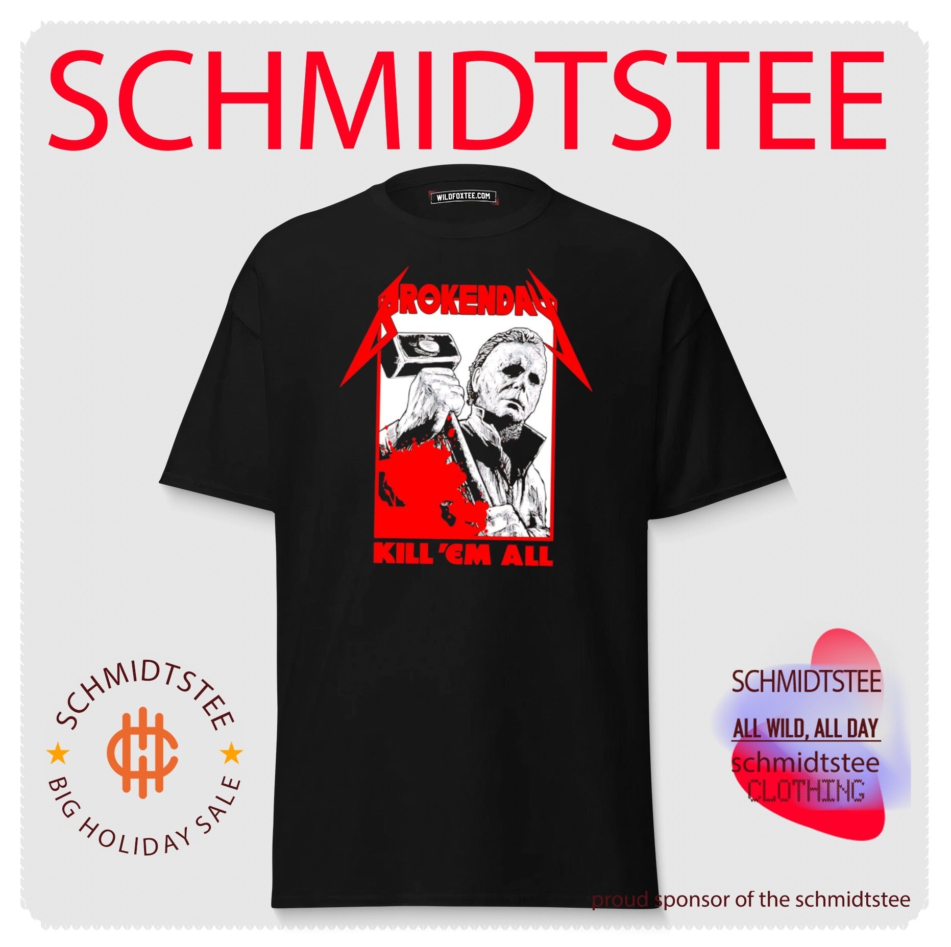 Michael Myers Brokenda Kill ‘Em All Bootleg shirt