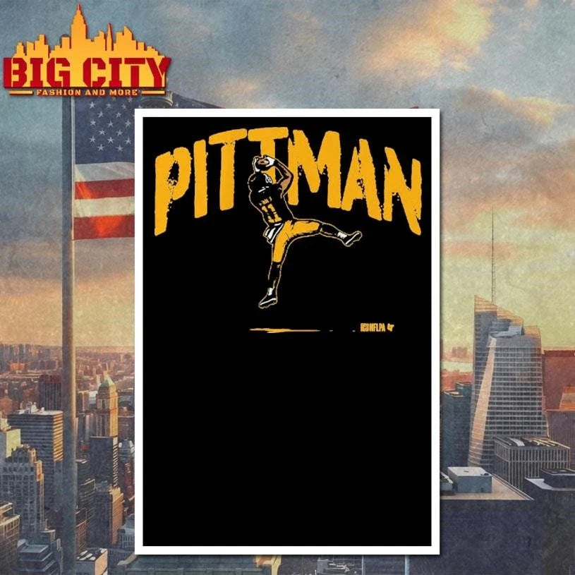Michael Pittman Jr Pittsburgh Superstar Pose Shirt Unisex