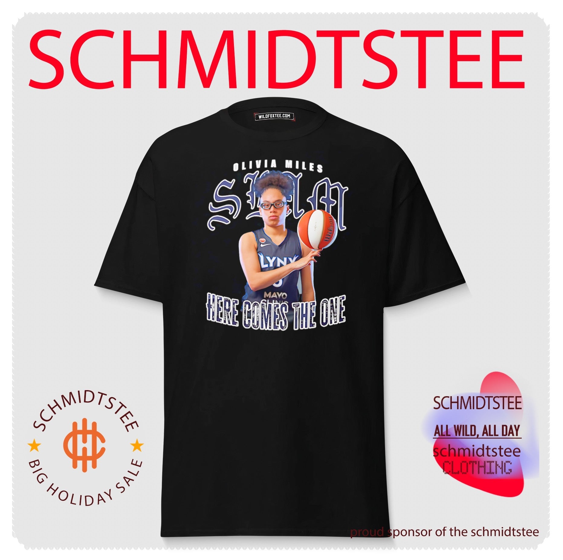 Minnesota Lynx Olivia Miles SLAM here comes the one shirt