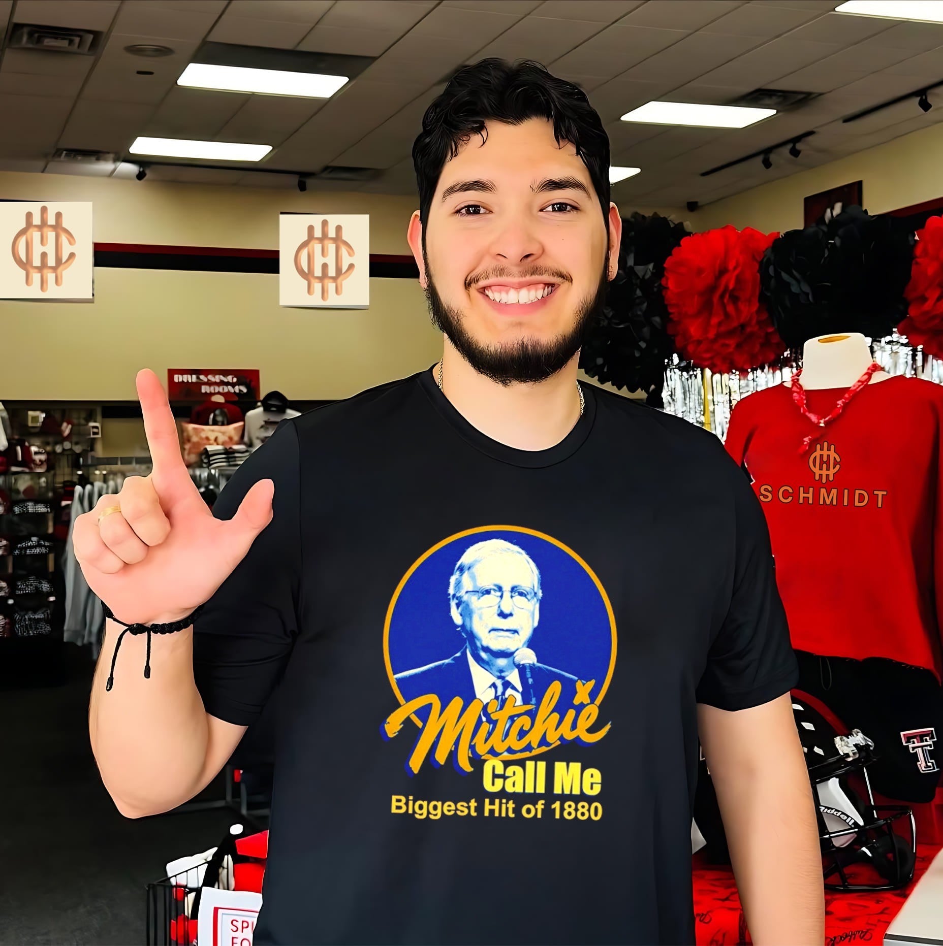 Mitchie Call Me Biggest Hit of 1880 Mitch McConnell shirt