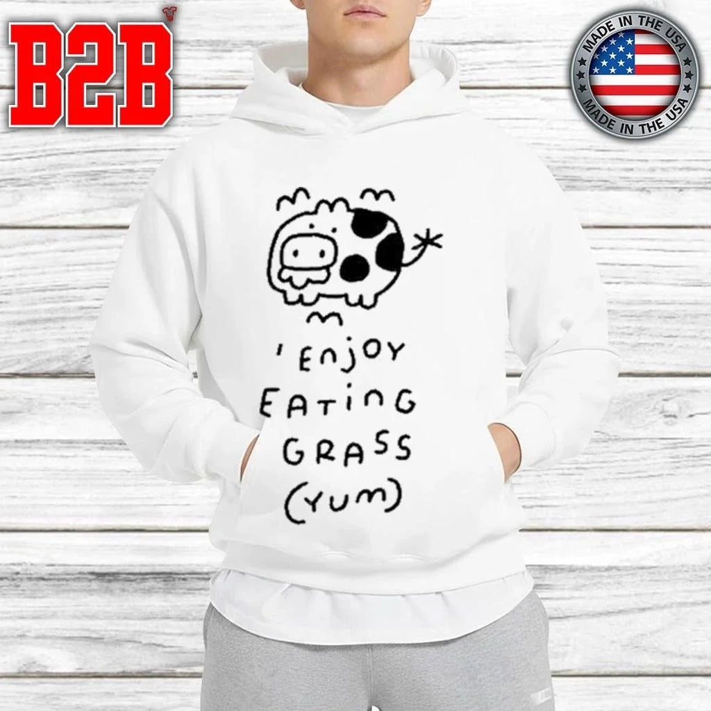 Momodraws Enjoy Eating Grass Yum Shirt Unisex