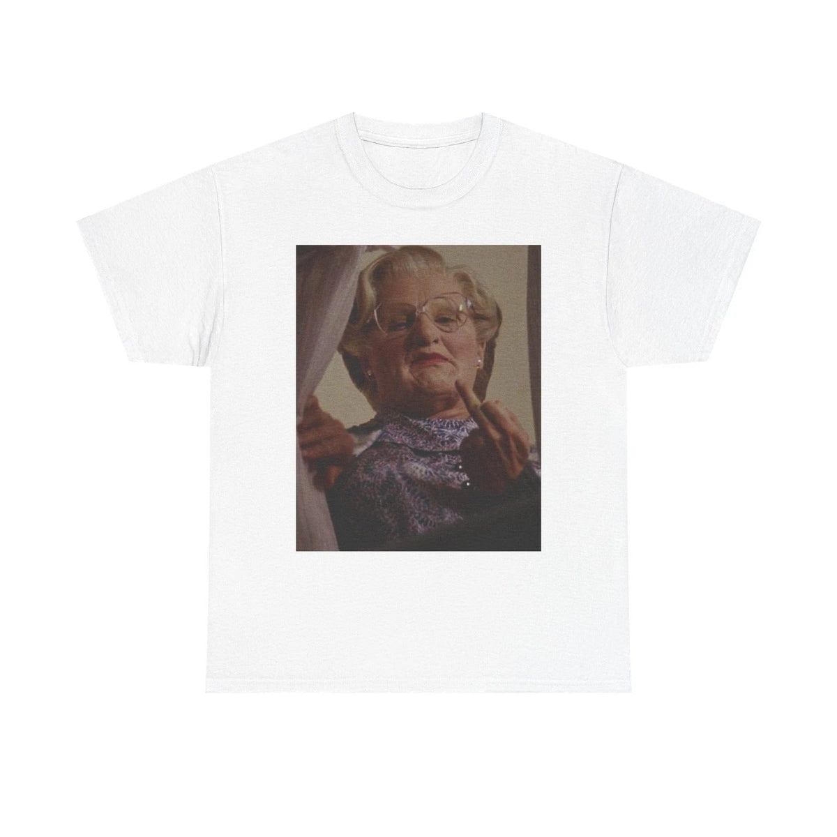 Ms Doubtfire Funny 90s Comedy T Shirt Unisex Heavy Cotton Tee Gift Unisex