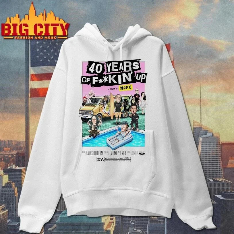 NOFX 40 Years Of Fucking Up A Film By NOFX Shirt Unisex
