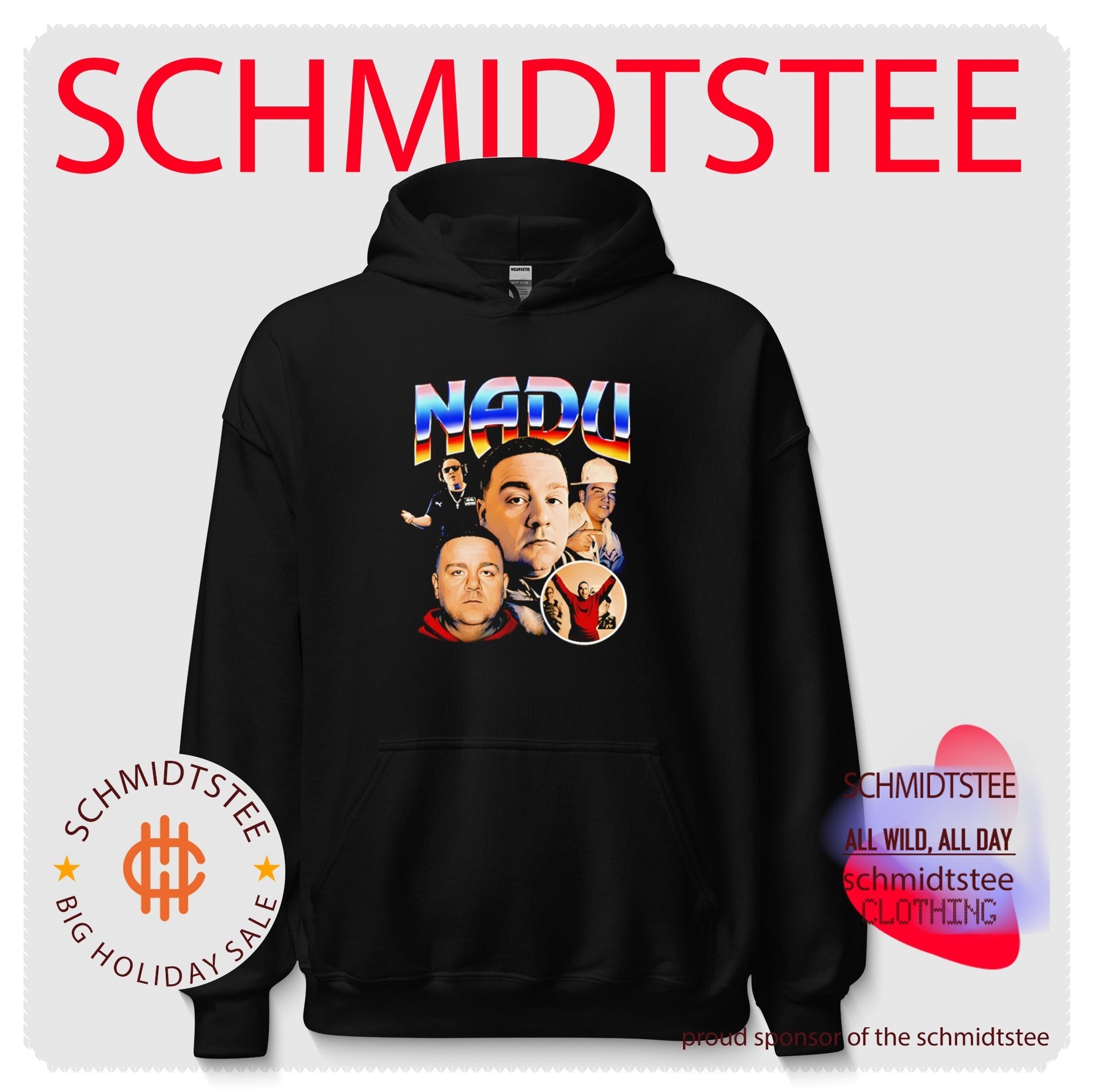 Nadu Tribute Collage Portrait Graphic shirt