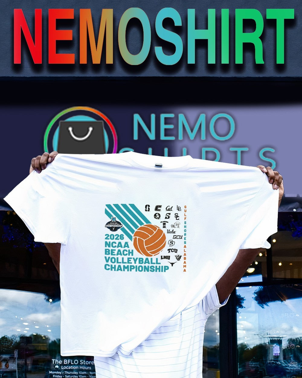 National collegiate 2026 NCAA beach volleyball championship Gulf Shores Alabama shirt