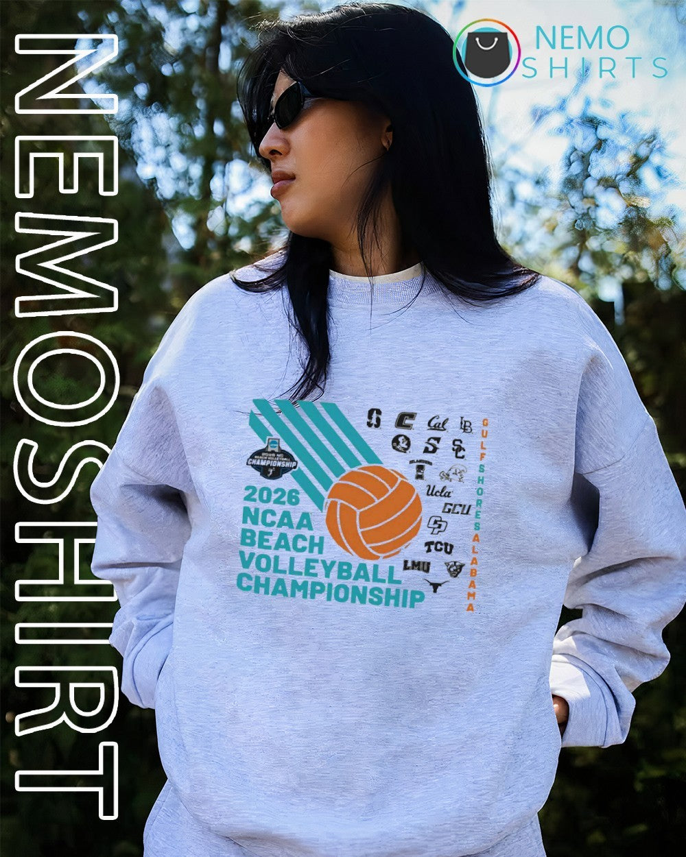National collegiate 2026 NCAA beach volleyball championship Gulf Shores Alabama shirt