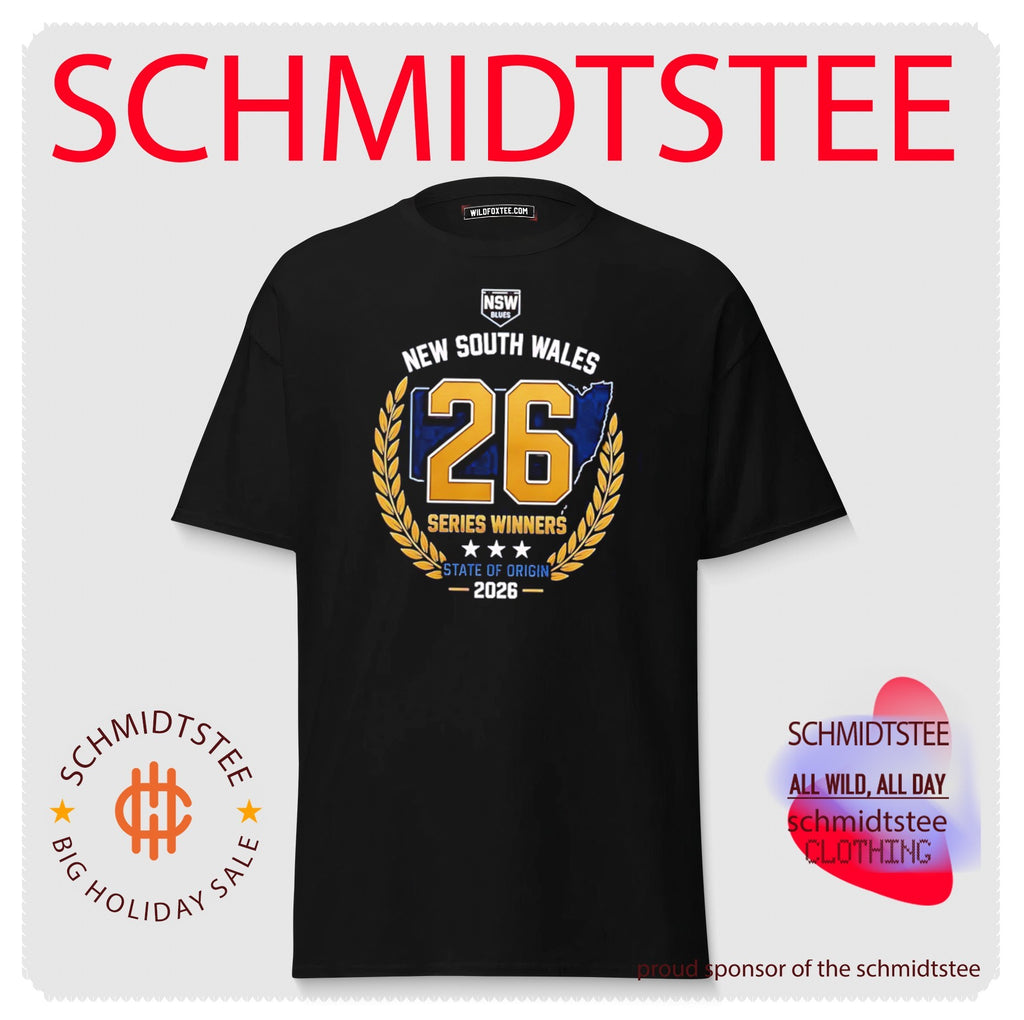 New South Wales Blues State of Origin Champions 2026 shirt