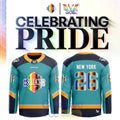 New York Sirens Pride Month 2026 Custom Hockey Jersey
