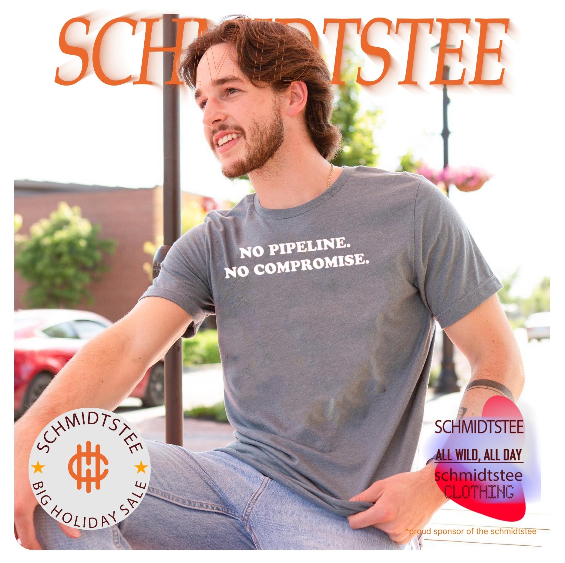 No pipeline no compromise shirt