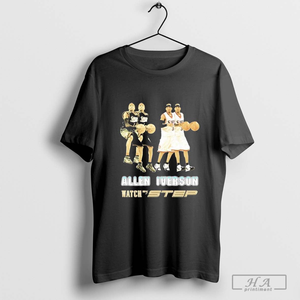 Official Allen Iverson Watch My Step T Shirts
