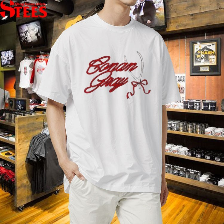 Conan Gray Wishbone Ribbon T-shirts