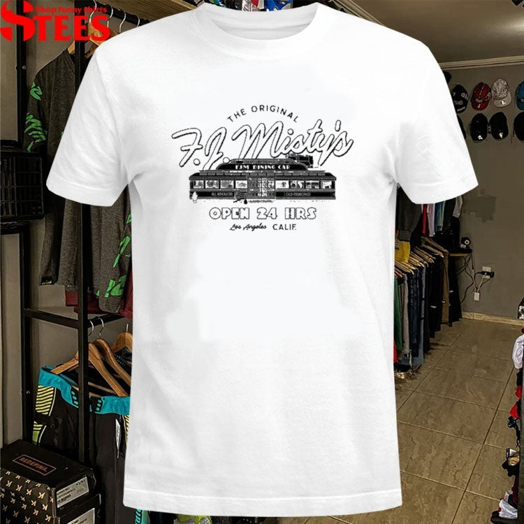 Father John Misty Misty Diner Los Angeles Calif T-Shirt