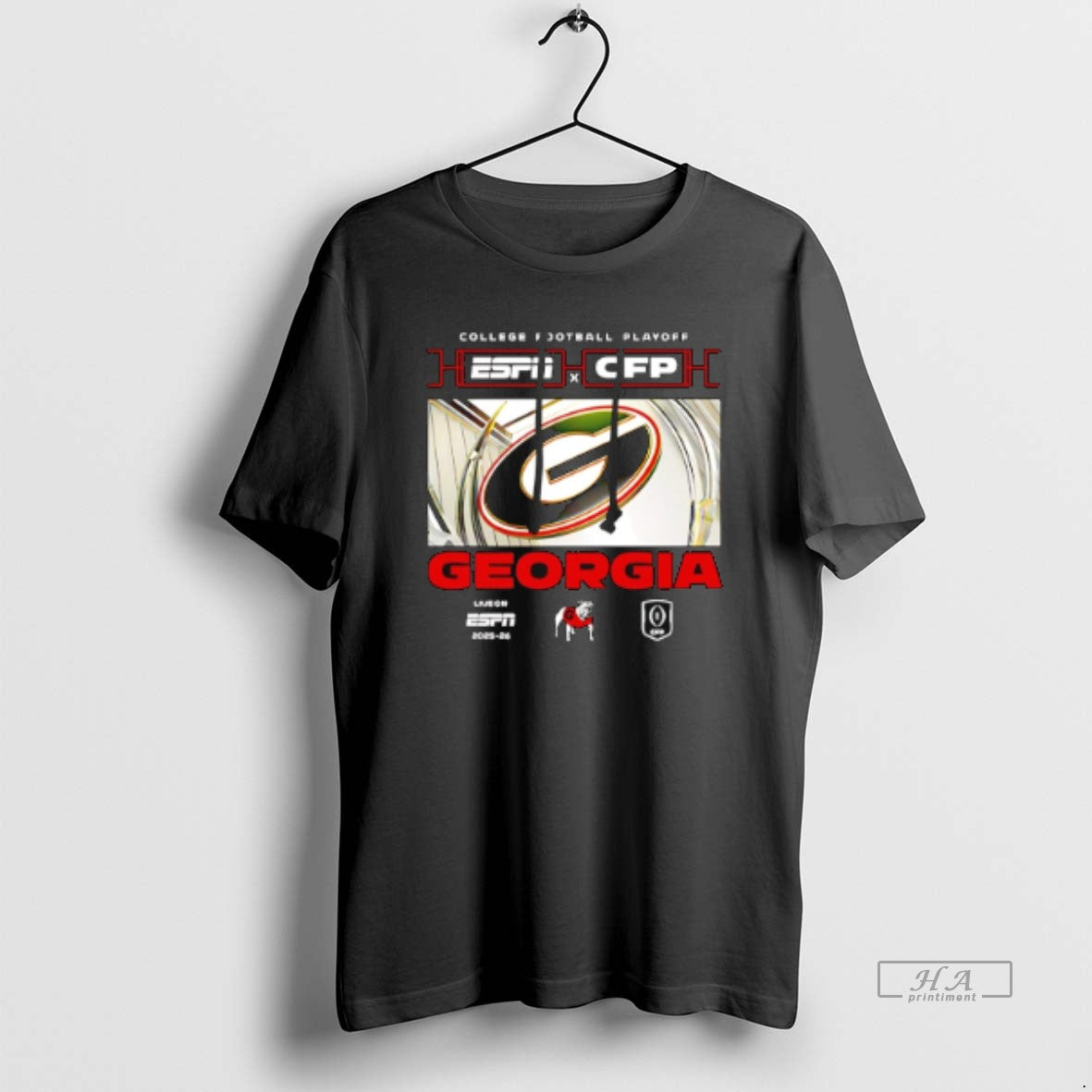 Official Georgia Bulldogs 2025 26 College Football Playoff Espn Window