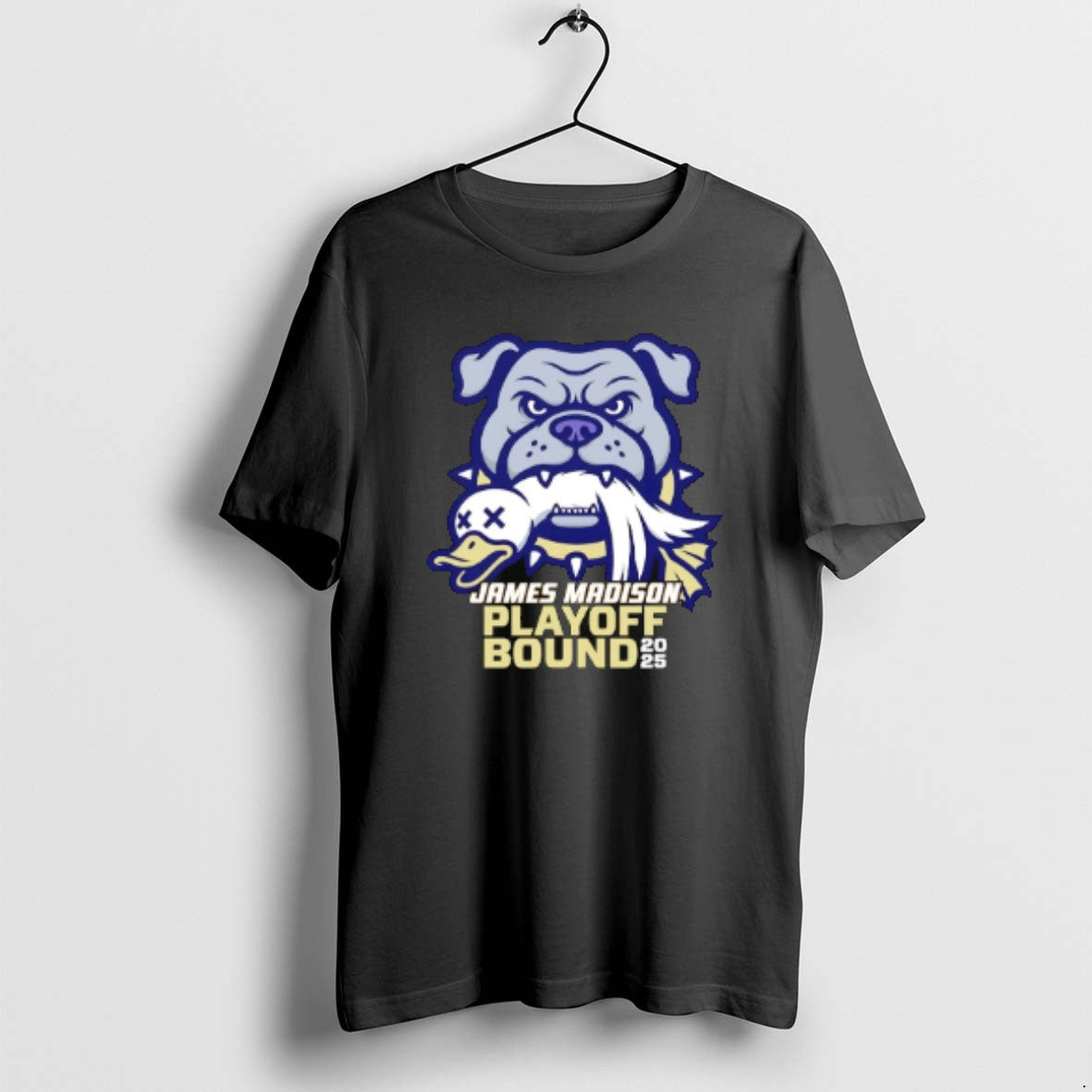 Official Jmu Dukes 2025 26 Cfp Playoff Bound Mascot Classic