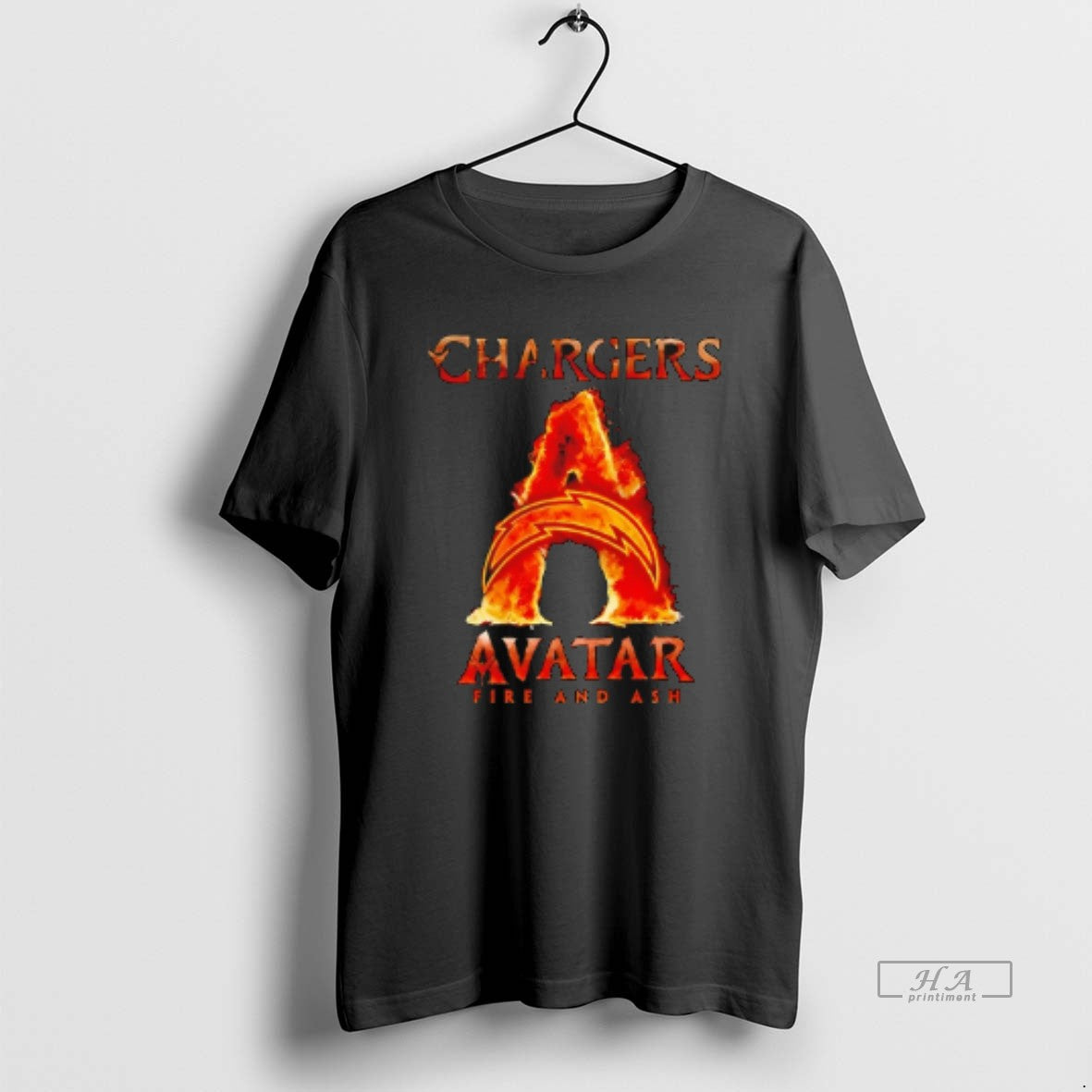 Official La Chargers X Avatar Fire And Ash Logo
