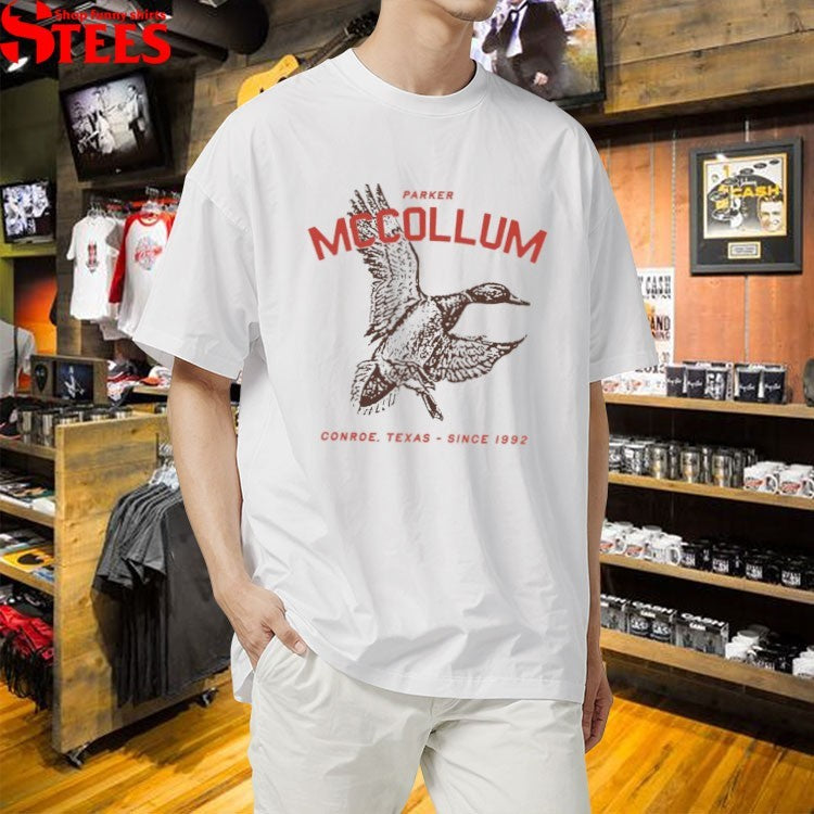 Parker Mccollum Conroe Texas Since 1992 Duck T-Shirt