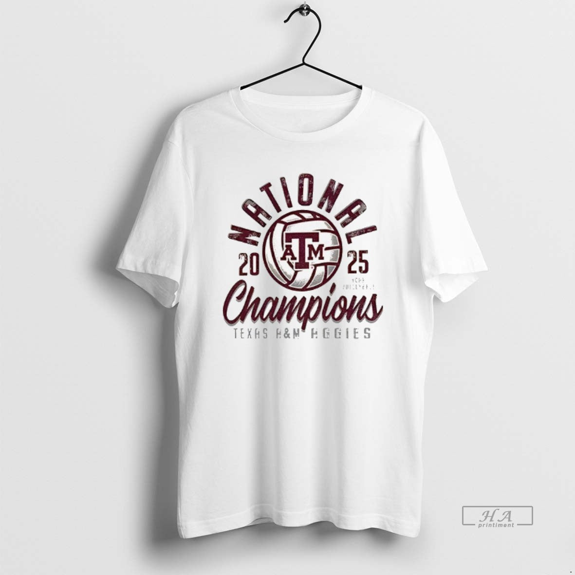 Official Texas Am Aggies Natural 2025 Womens Volleyball National Champions