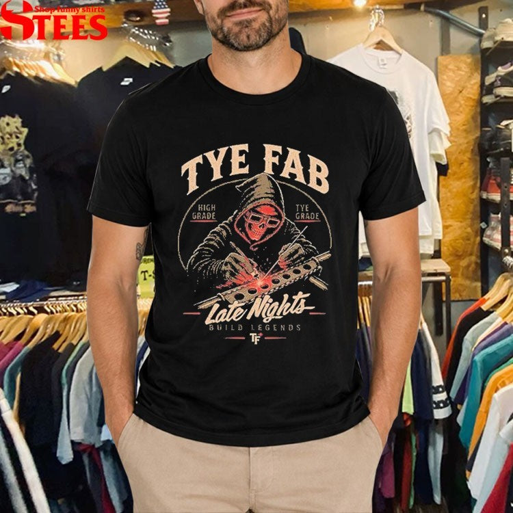 Tye Reeper Late Nights Build Legends T-shirts