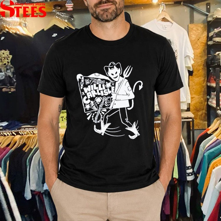 Willi Carlisle Devil T-shirts