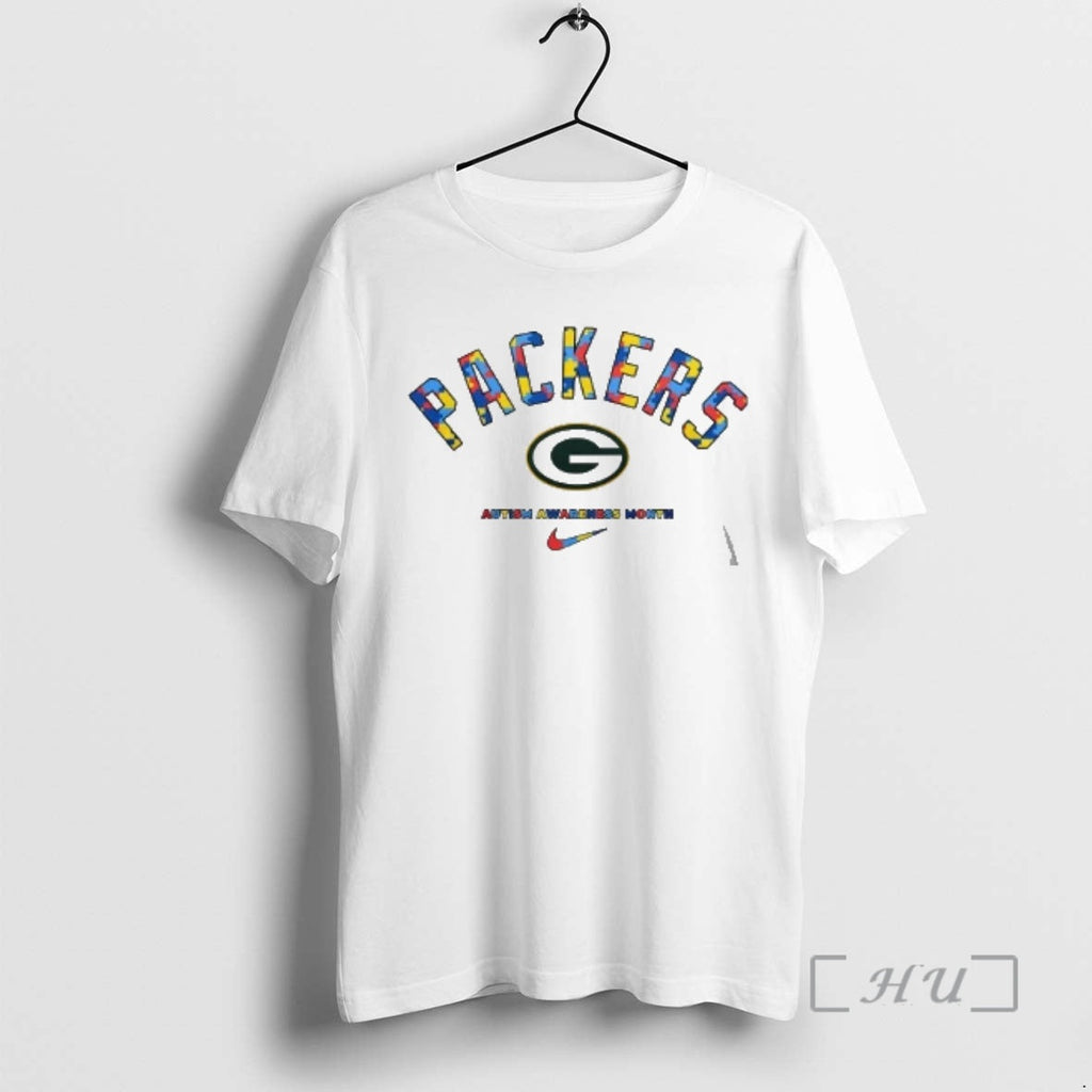Green Bay Packers Autism Awareness Month They Not Like Us 2 Sided