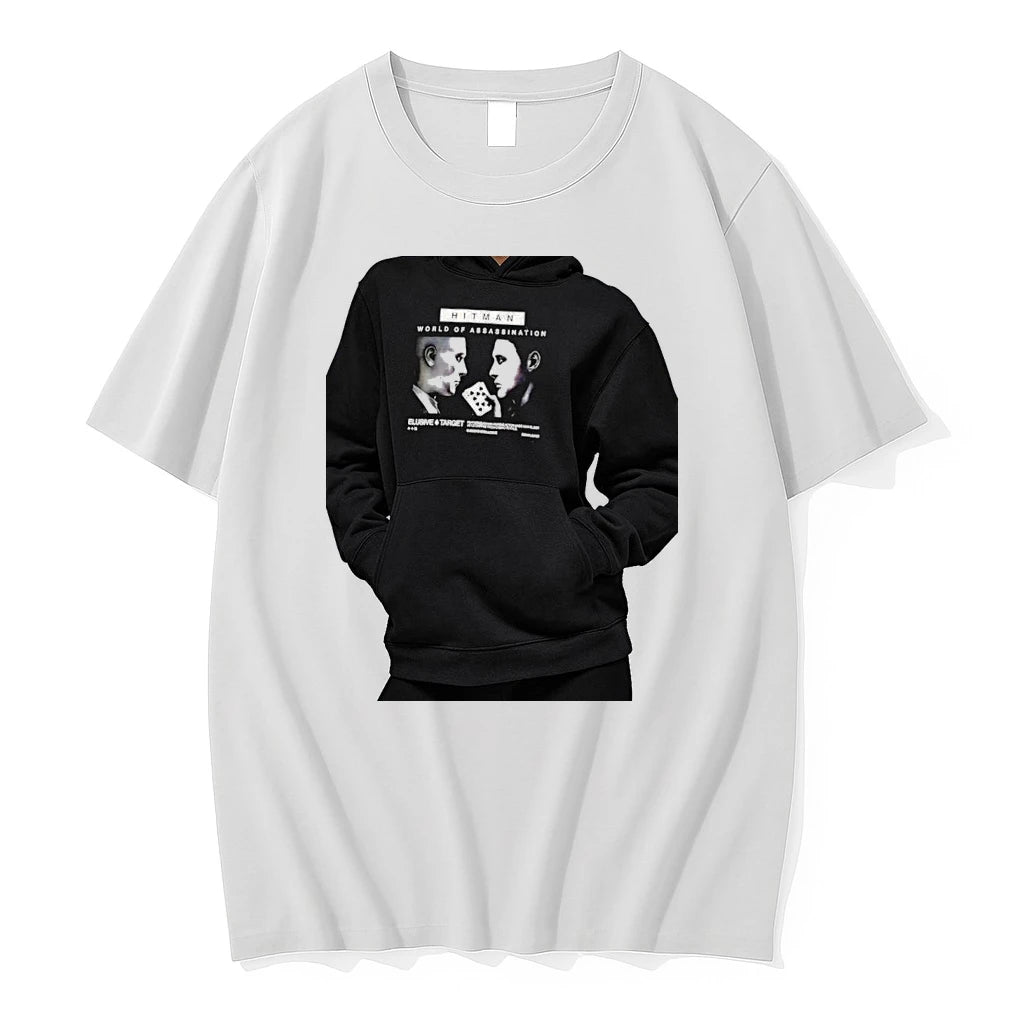 Officials Hit Man World Of Assassination Elusive Target Premium T Shirt