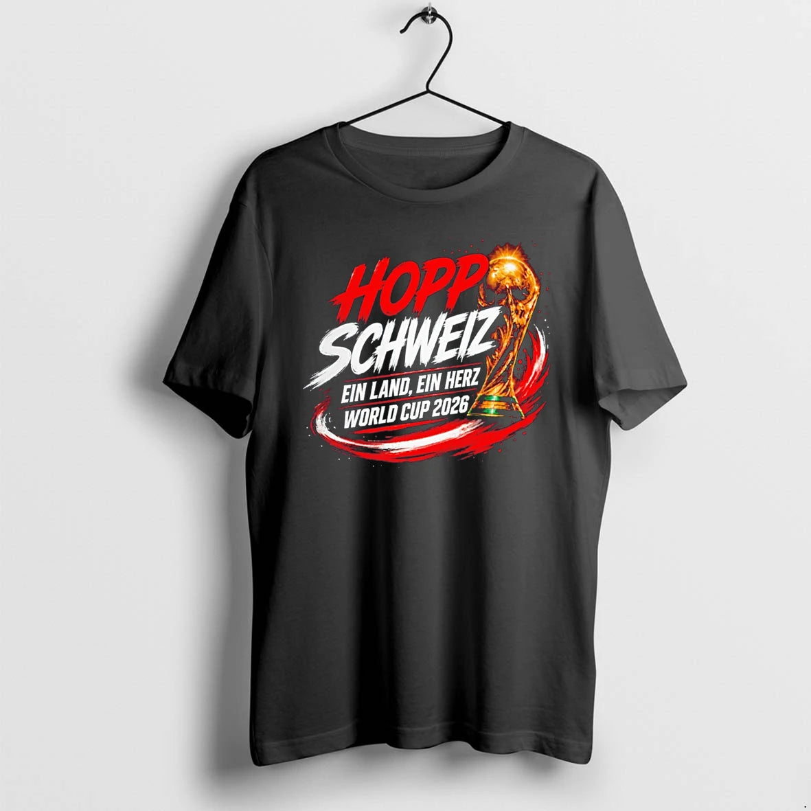 Officials Hopp Schweiz Ein Land Ein Herz World Cup 2026 Tee Premium T Shirt