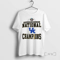 Officials Kentucky Wildcats 2025 Ncaa Division I Womens Volleyball National Champions Premium T Shirts Sweater