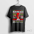Officials Rate Bowl 2025 University Of New Mexico Lobos 8 Pixel Ugly Christmas Sweat Premium