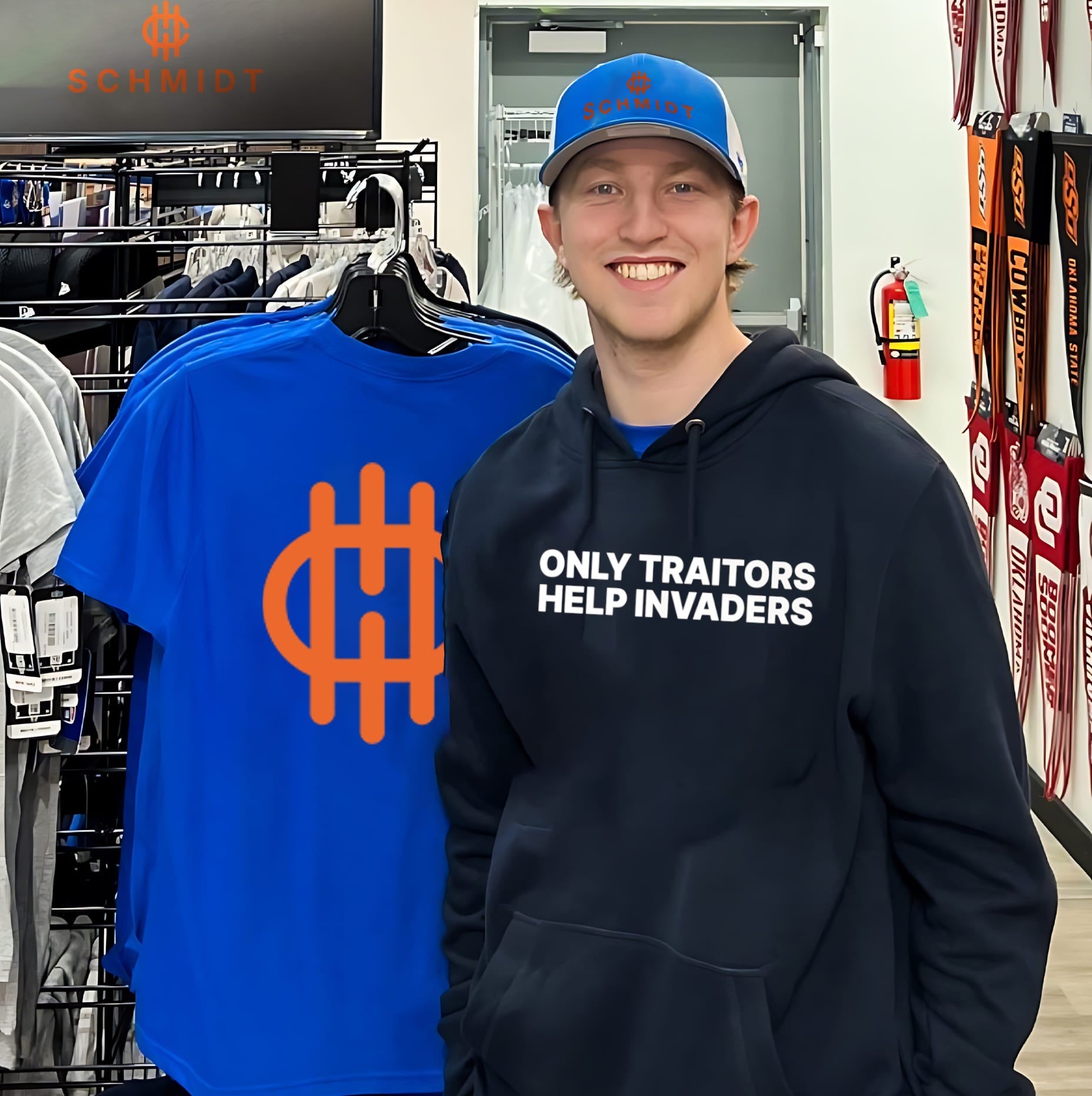 Only Traitors Help Invaders Shirt