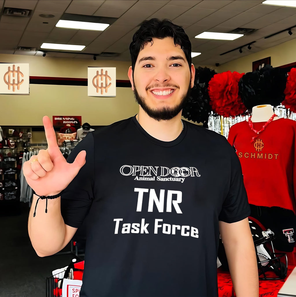 Open Door Animal Sanctuary TNR Task Force shirt