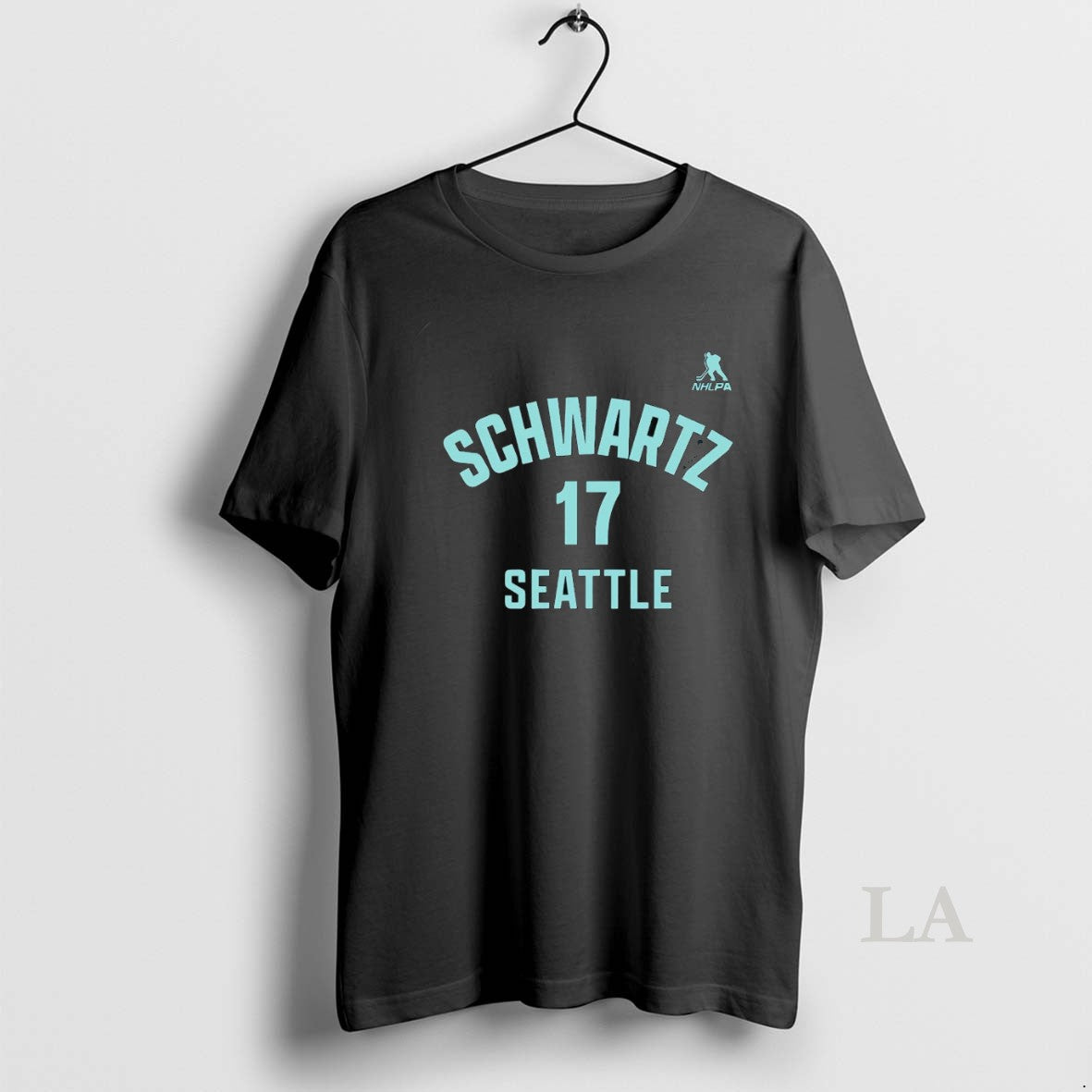 Original Jaden Schwartz Name And Number Seattle Kraken