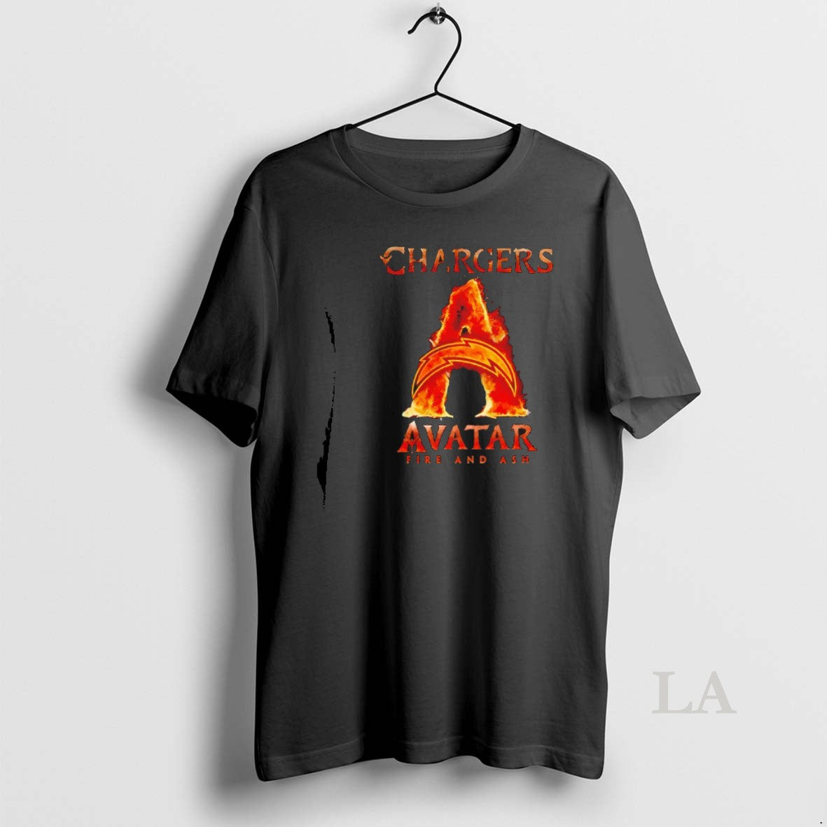 Original La Chargers X Avatar Fire And Ash Logo