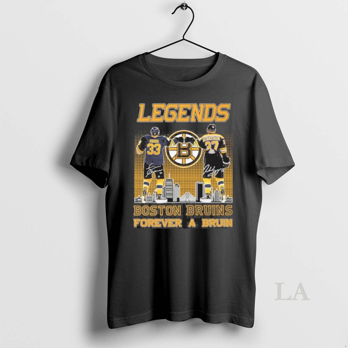 Original Legends Cahra And Bergeron Boston Bruins Forever A Bruin