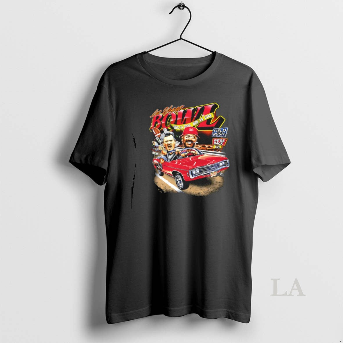 Original Nebraska And Utah 2025 Las Vegas Bowl Country Field Rush Were Back Go